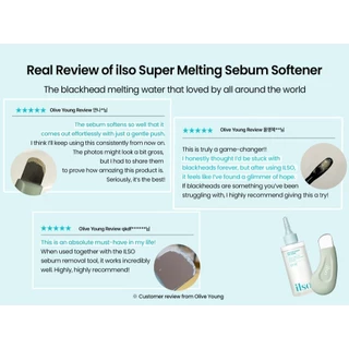 ilso Super Melting Sebum Softener 150 ml + DEEP CLEAN MASTER