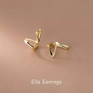 Ella Earrings ต่างหูเงินแท้ S925 [MERCELO]