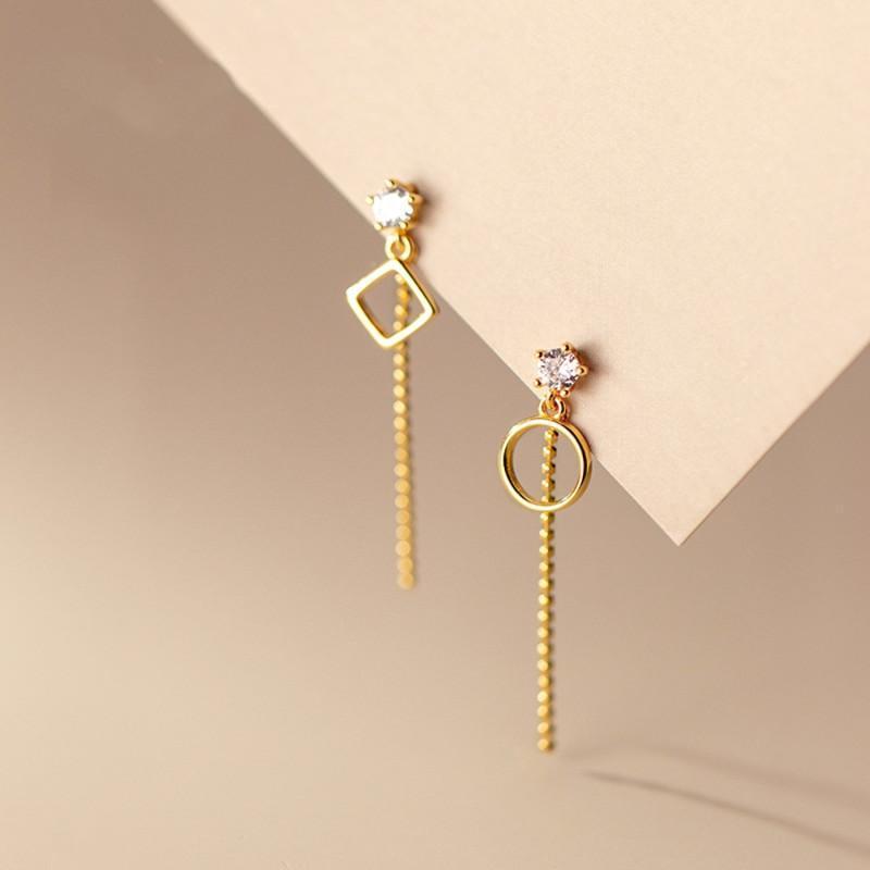 Meridian Earrings ต่างหูเงินแท้ S925 [MERCELO]