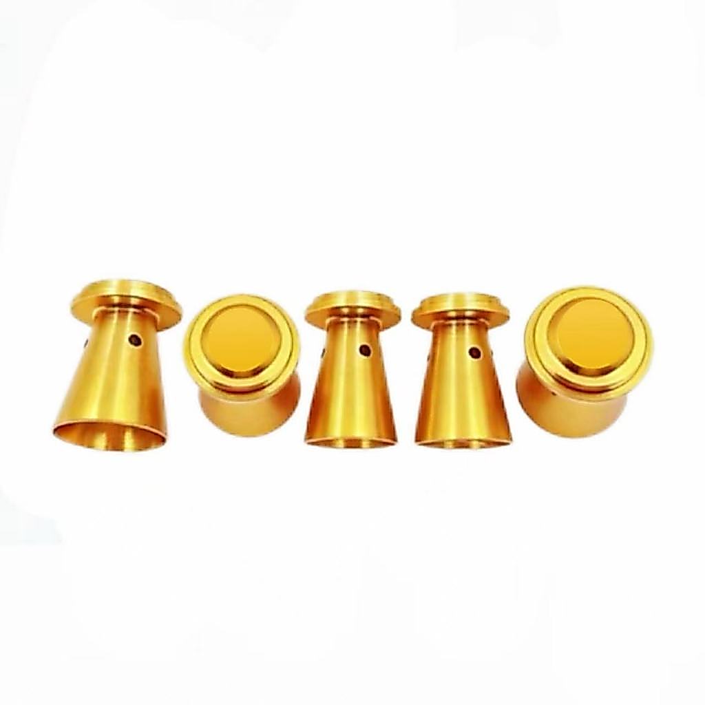 Shanbao 5W-5/8 กรองน้ํามันเชื้อเพลิงรถยนต์อลูมิเนียม 6061-T6 ชามกรองยาวสีเหลือง (เฉพาะชามกรองสีเหลือง)