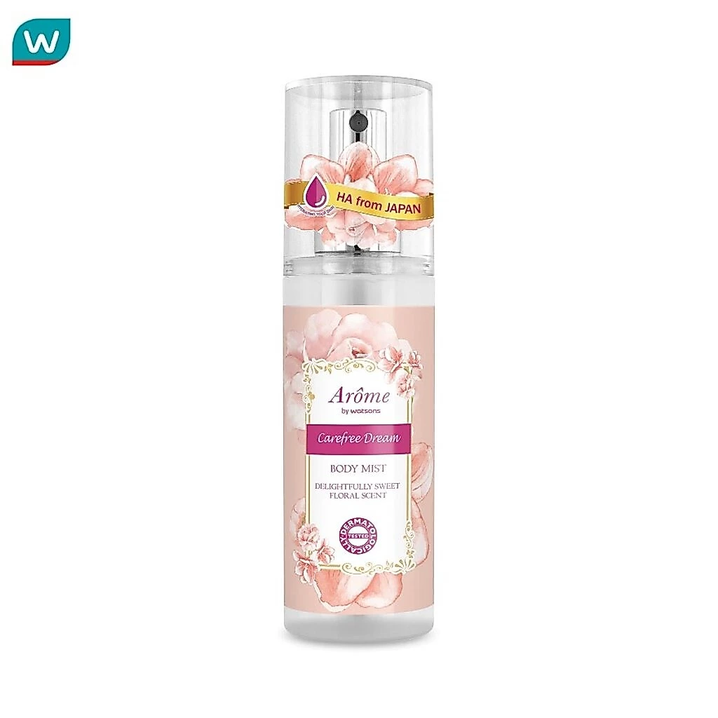 Arome by Watsons อะโรมิ บาย วัตสัน แคร์ฟรี ดรีม บอดี้ มิสท์ ดีไลท์ฟูลลี่ สวีท ฟลอรัล เซ็นท์ 100มล.