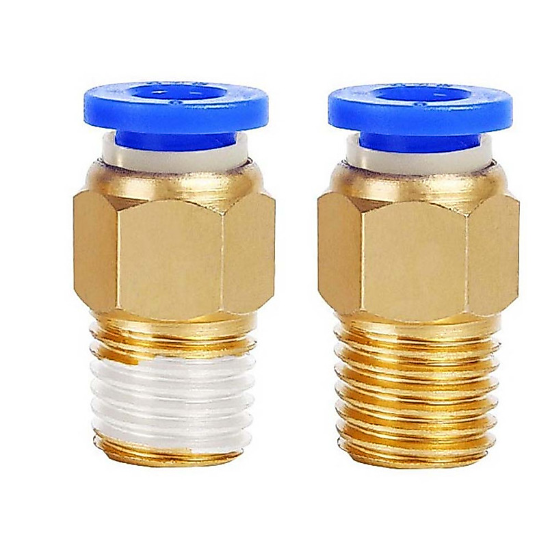 ข้อต่อลมเกลียวนอก ขนาด 8mm. 01-04