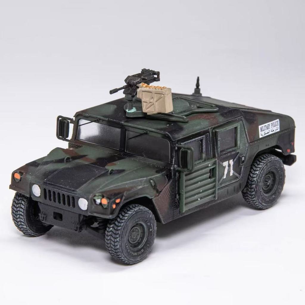 T-MODEL Hummer M1025 ประเภท 18 Gendarmerie Brigade Bagda Iraq 2003 สําเร็จรูปรุ่น 1/72