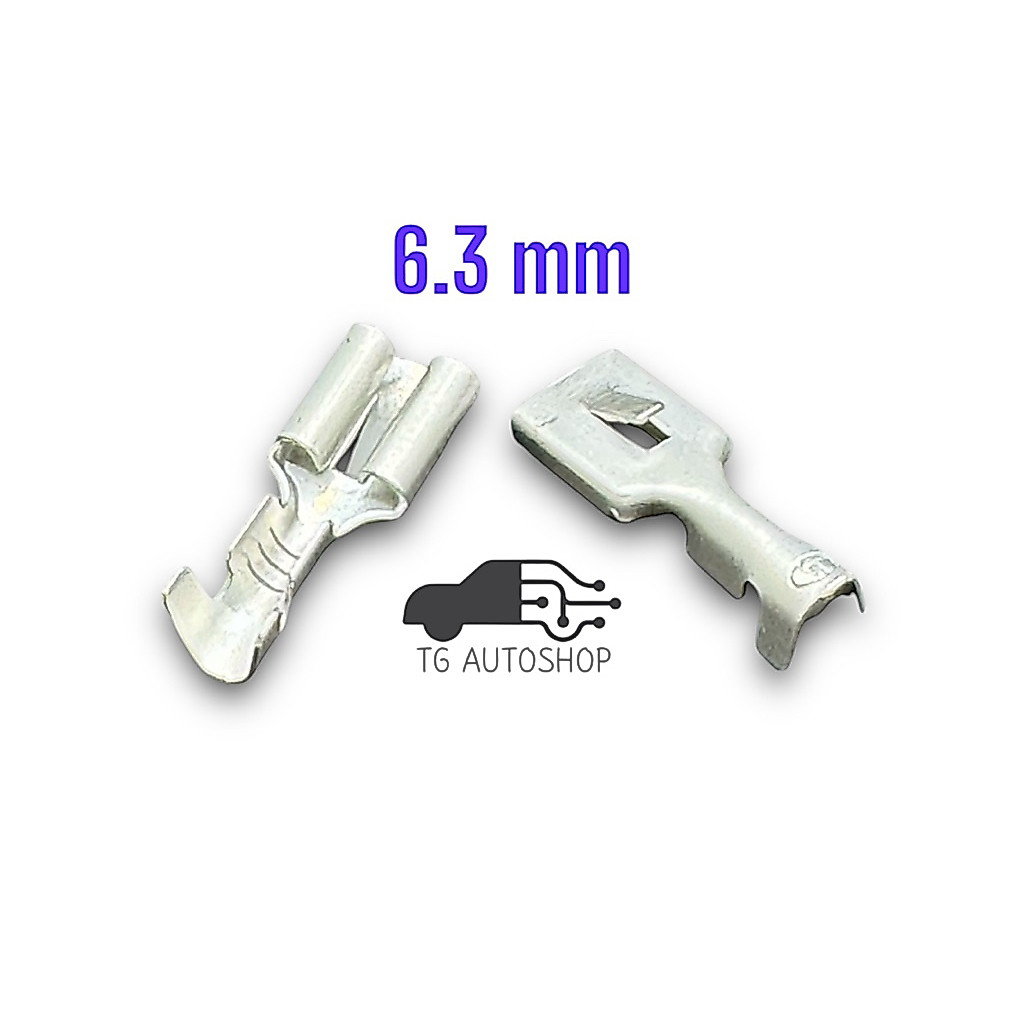 พินเทอมินัลรีเลย์ 6.3 mm ชนิดแข็ง แพ็ค 10 ตัว