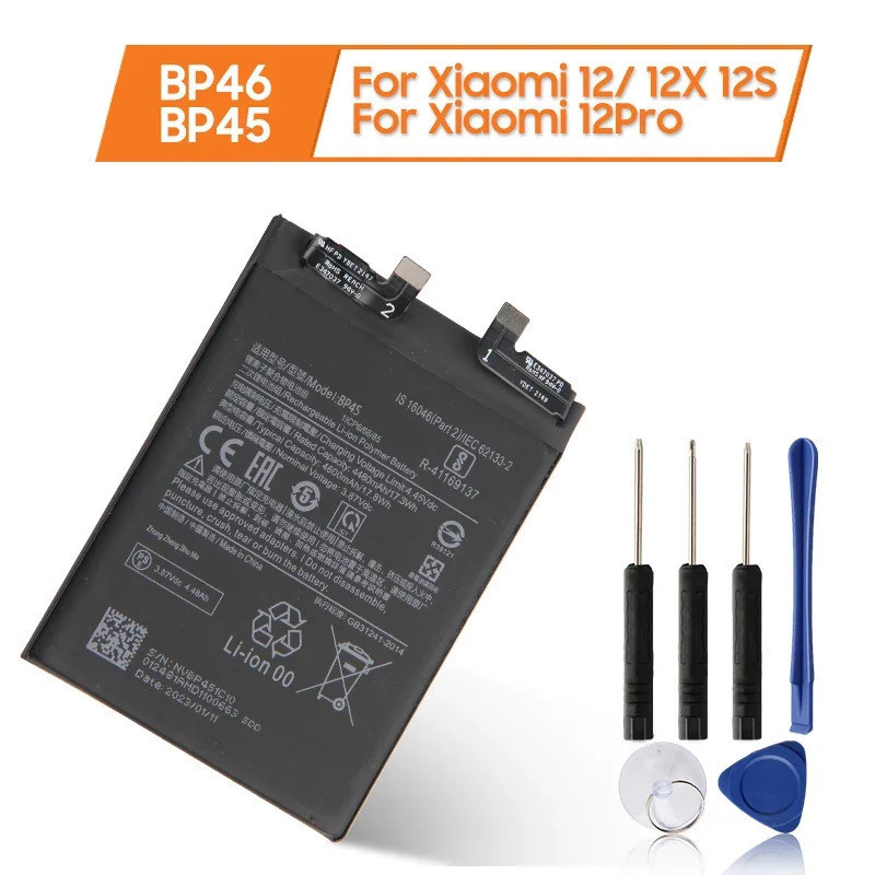 2024 เปลี่ยนแบตเตอรี่โทรศัพท์ BP47 BP49 สําหรับ Xiaomi Redmi K40S Note11 Pro + สําหรับ Xiaomi Mix4 M