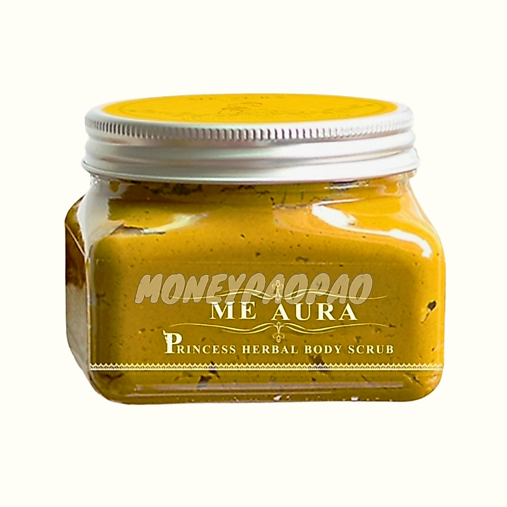 ME AURA PRINCESS HERBAL BODY SCRUB สครับขัดผิวกาย มีออร่า 300 กรัม