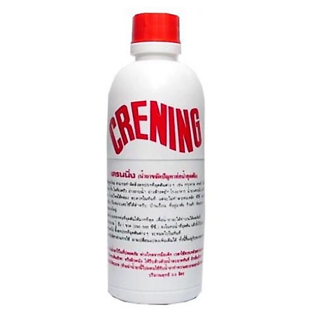 น้ำยาล้างท่อตัน ยี่ห้อ CRENING ขนาด 500 ML ครั้งเดียวแก้ปัญหาชะงัด !!!