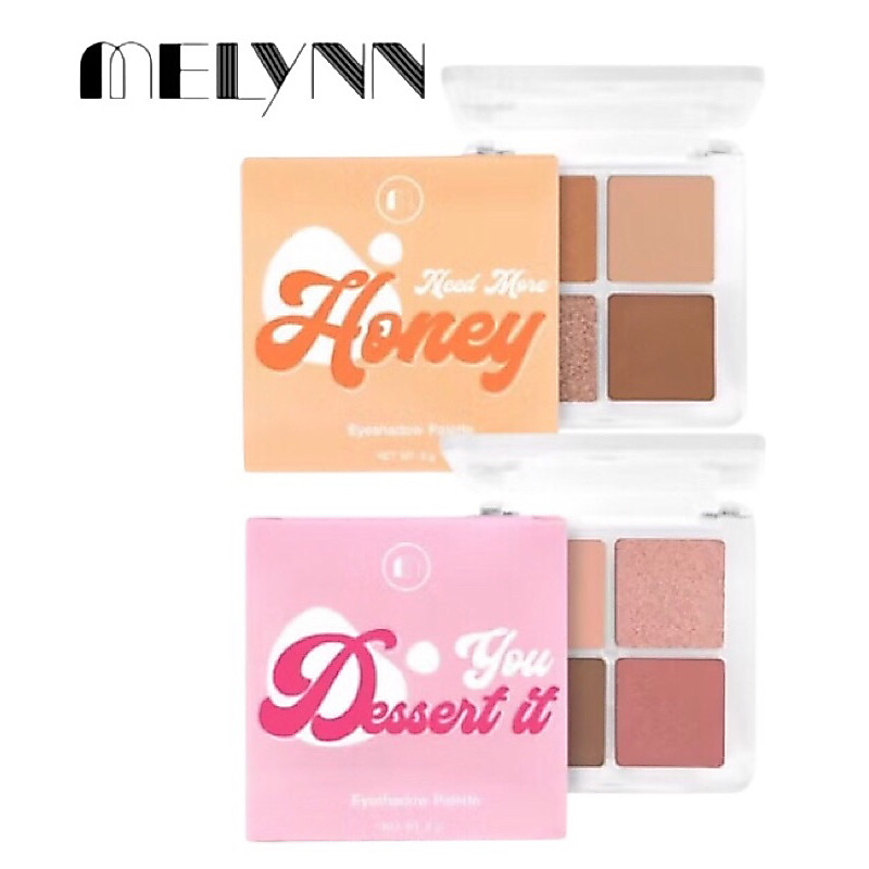 Melynn (💯แท้/ส่งฟรี) Need More Honey Eyeshadow Palette/ dessert it. อายแชโดร์ พาแลส