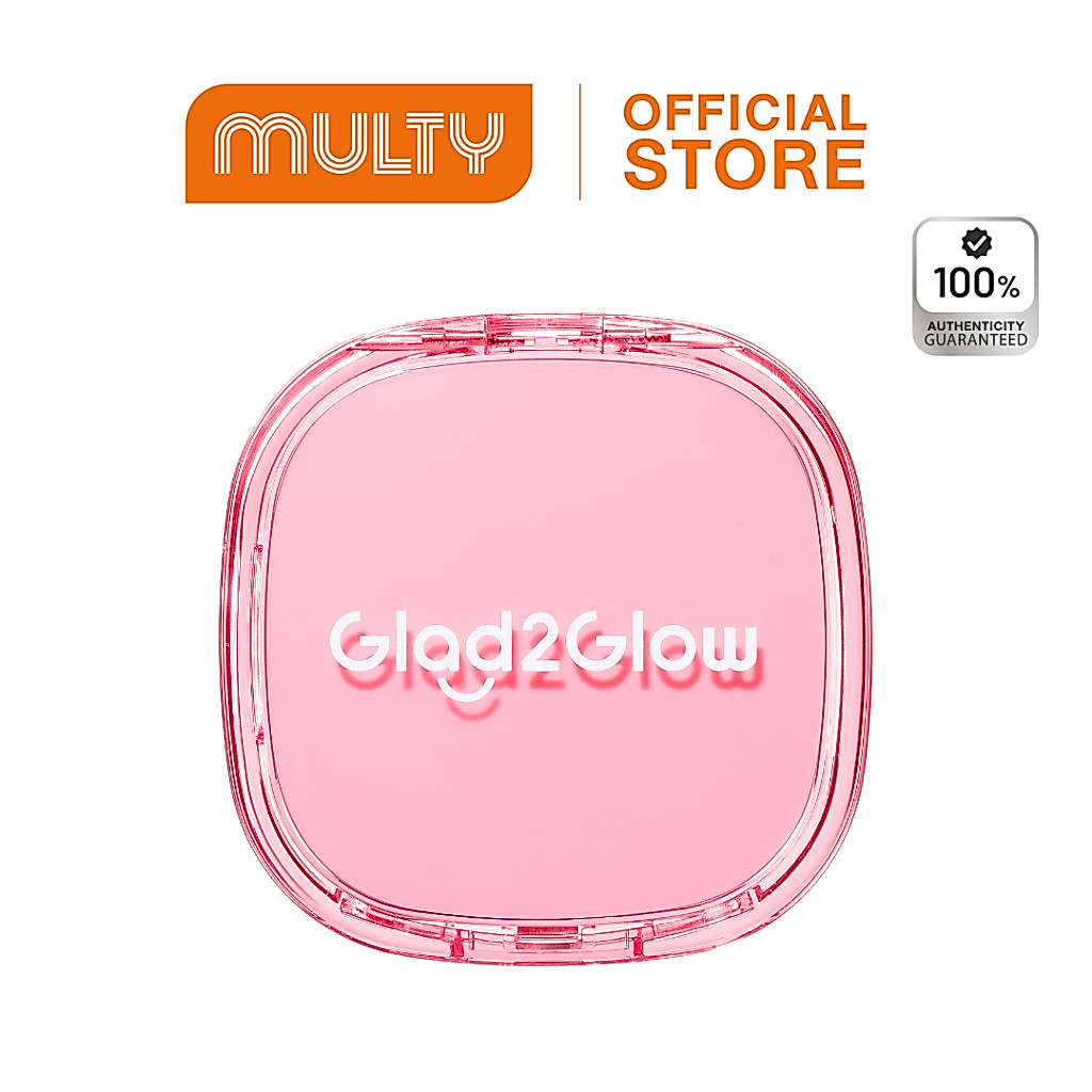 Glad2Glow Perfect Cover Cushion 11 g.คุชชั่น ปกปิดเรียบเนียน รองพื้น เนื้อบางเบา