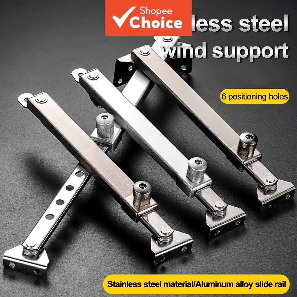 Casement บานพับหน้าต่างพร้อมฐานมุมคงที่ Electroplated Brushed Finish 6 ช่องรุ่น A/ B 1 PC
