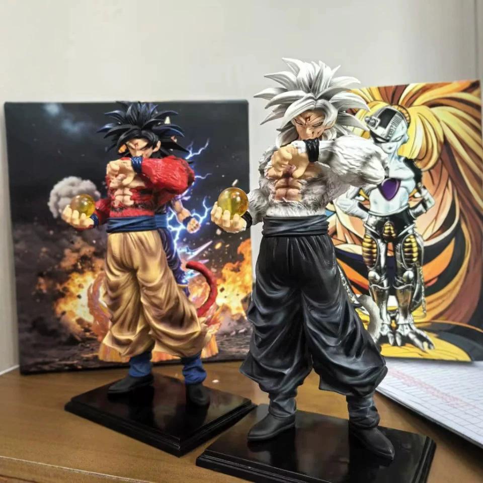 Dragon Ball GT Son Goku SSJ4 และ SSJ5 25 ซม. การตกแต่งรูปการกระทํา