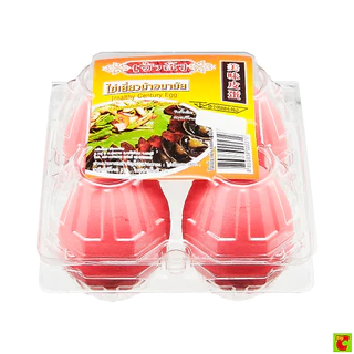 เจ้าสัว ไข่เยี่ยวม้าอนามัย สูตรไร้สารตะกั่ว 4 ฟอง