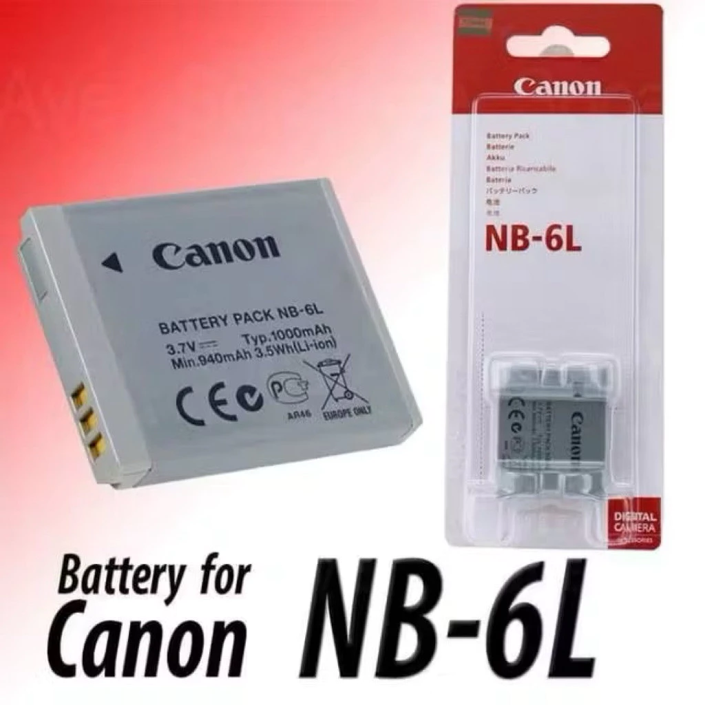 ใช้ได้ baterai kamera canon NB 6L for kamera canon SX260 HS,SX270 HS,280