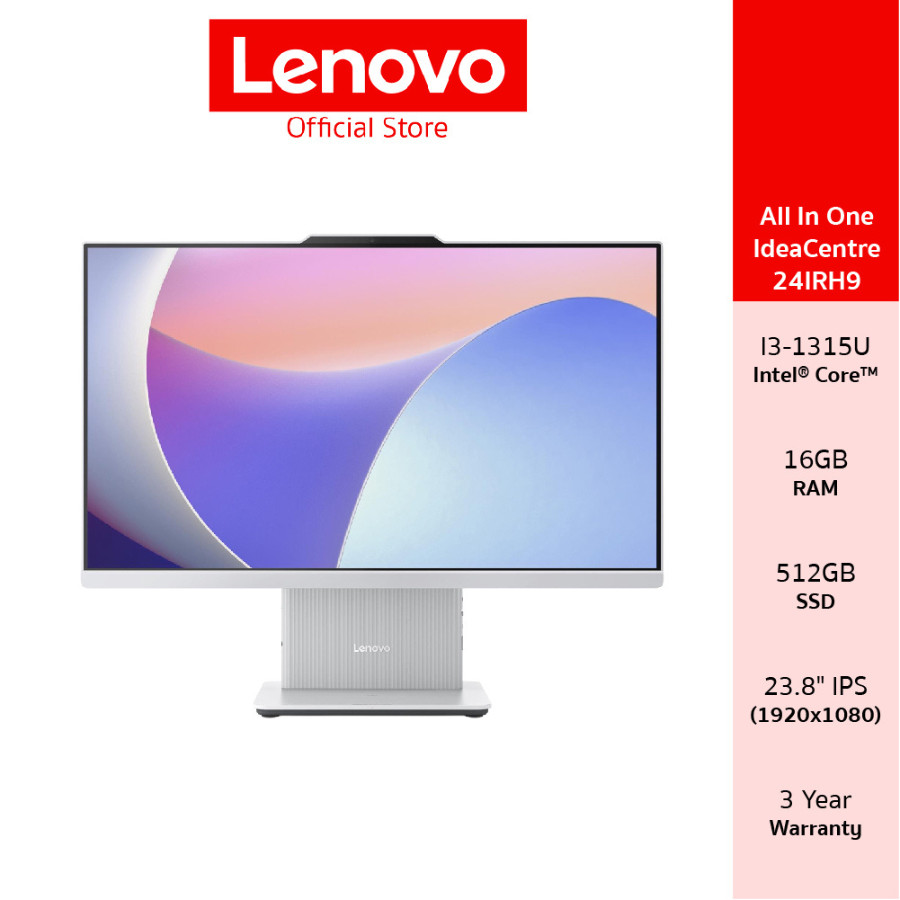 Lenovo IdeaCentre AIO 24IRH9(F0HN00Q0TA) Intel Core I3-1315U 16GB SSD 512GB 23.8" IPS