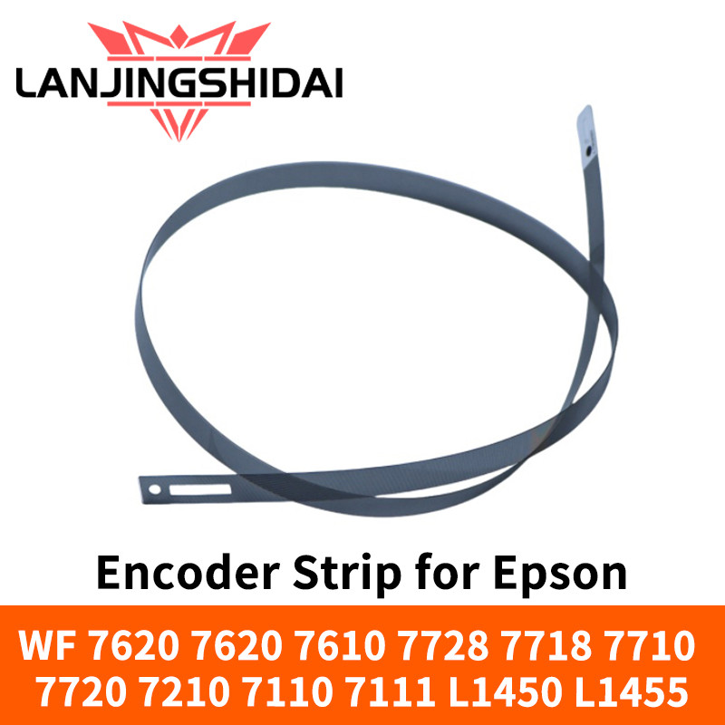 Encoder Strip สําหรับ EPSON WF 7610 7620 7728 7718 7710 7720 7210 7110 7111 L1450 L1455 1600222-00 แถบเข้ารหัสขนาด CR