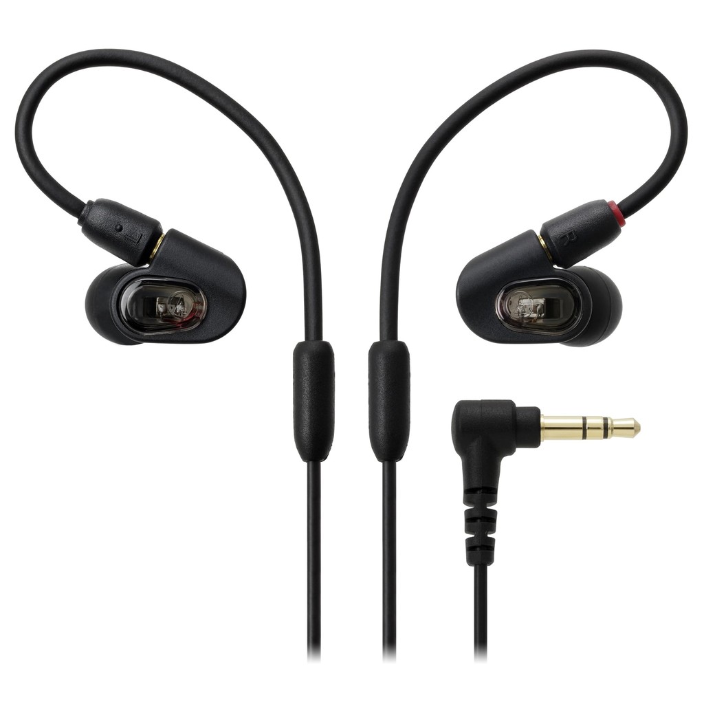 Audio-Technica ATH-E50 Monitor Earphones Wired Ear Monitor Gaming FPS 6.3mm Headphone Jack Conversio