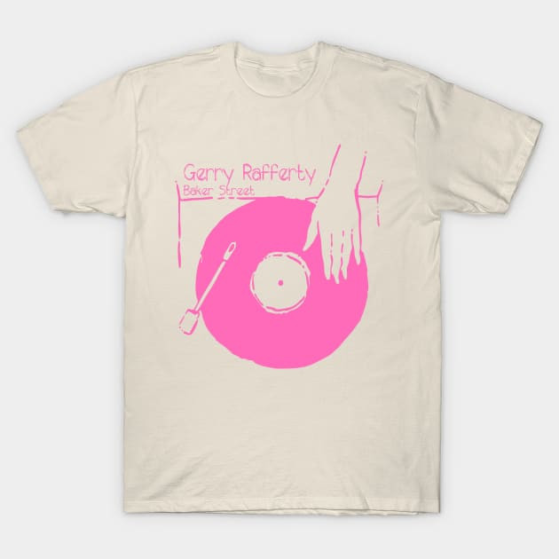 เสื้อยืด Vintage Get your Vinyl - Baker Street T-Shirt แท้ Cotton 100% หนาๆ เซ็กซี่