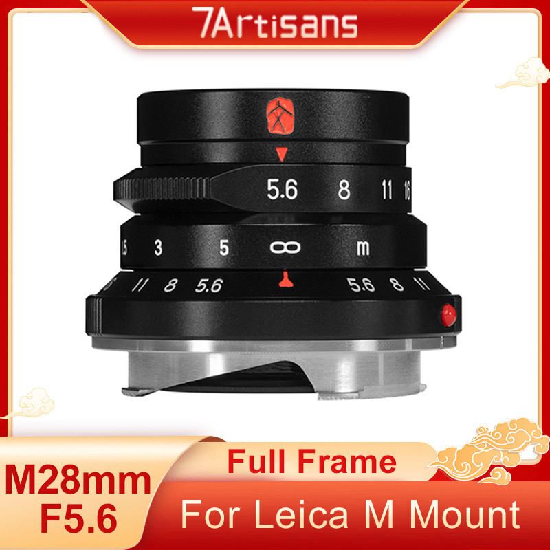 7artisans M28mm F5.6 Frull กรอบรูรับแสงขนาดใหญ่ MF Street คู่มือเลนส์สําหรับเรนจ์ไฟ Leica M Mount กล