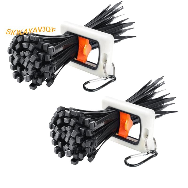 Zip Tie Organizer Zip Tie Holders Band Cable Tie Organizer Cable Tie Holder สําหรับเครื่องมือเข็มขัด