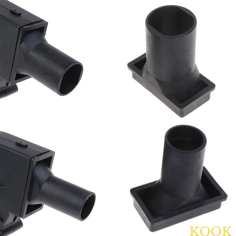 KOOK พลาสติก 26 33 มม.เส้นผ่านศูนย์กลาง Air Ducting สําหรับ 97x97x33 มม.บาร์บีคิว Blower 5V 12V 24V 