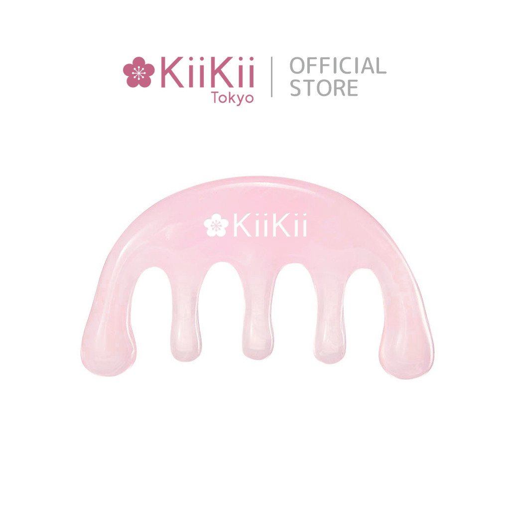 KiiKii หวีเมอริเดียน หวีผม หัวกลม นวดหนังศีรษะ หวีห้านิ้ว ช่วยผ่อนคลาย กระตุ้นสุขภาพศีรษะ