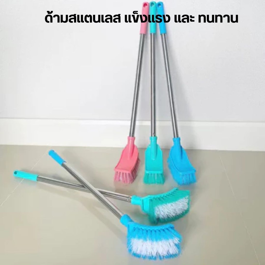 แปรงล้างห้องน้ำ  ของใช้ในห้องน้ำ แปรงขัดส้วม แปรงทำความสะอาด อเนกประสงค์  ขัดพื้น - รูปที่ 3