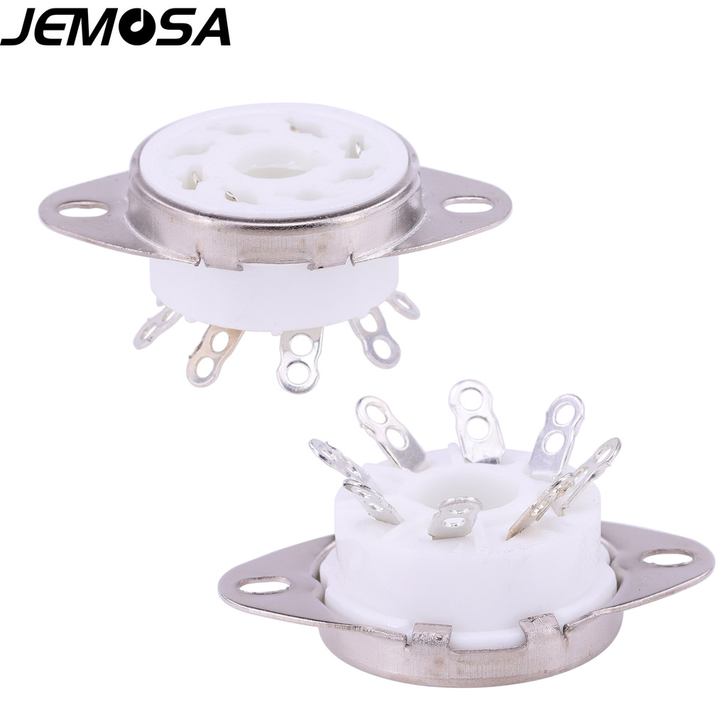 Big Octopus Tube Holder GZC8-Y-6 ใช้ KT66 KT88 6550 EL34 6SN7 หลอดผู้ถือการตั้งค่า Shed