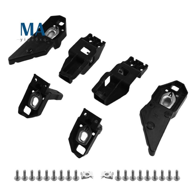 Meige9xqที่วางไฟหน้าแบบ Repair Mount Kit ขายึดไฟหน้า 2468200314 2468200414 ชุดซ่อมขายึดไฟหน้าสําหรับ