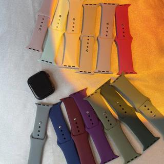 สายรัดซิลิโคนสายนาฬิกานุ่ม for IWatch ULTRA 3 2 49มม. SE Series 11 10 9 8 7 6 5 SE 4 45 44 41 40มม. 46มม. 42มม. 38มม.