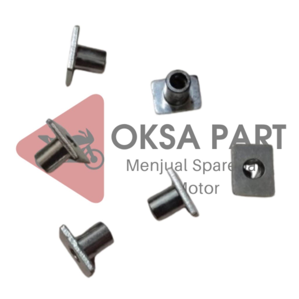 M6 น็อตสี่เหลี่ยมพิเศษ Honda Revo 110 FI, Sonic 150R K56, Supra GTR K56F, Vario 160 K2S, CBR 150R ฯล