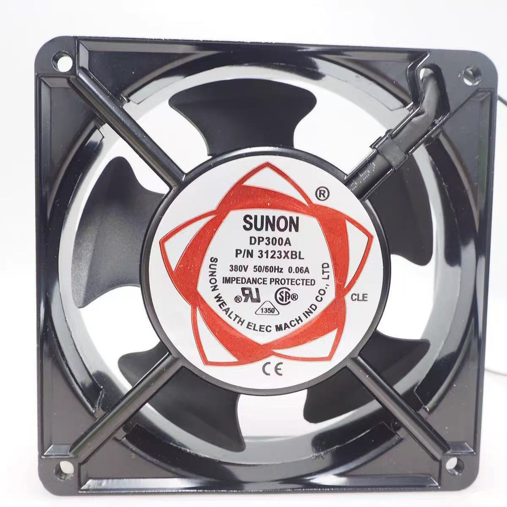 SUNON Jianzhun DP300A P/N3123XSL HBL HSL XBL 380V พัดลมระบายความร้อน 12038