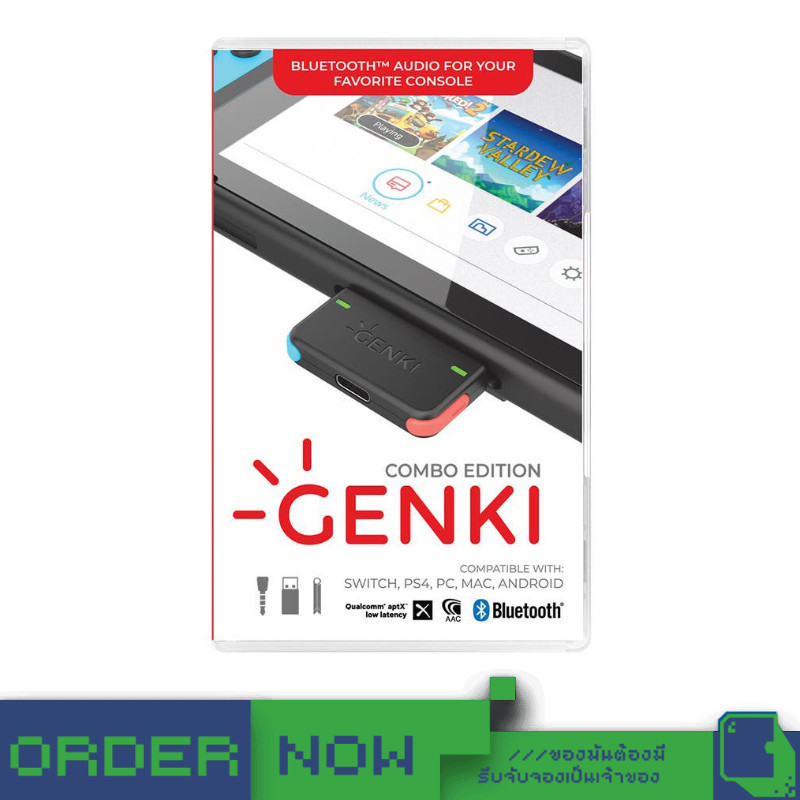 Nintendo Switch™ Genki Bluetooth Audio Combo(GREY)  [bY ClaSsIC GaME]