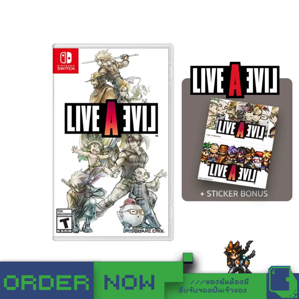 Nintendo Switch™ เกม NSW Live A Live  [bY ClaSsIC GaME]