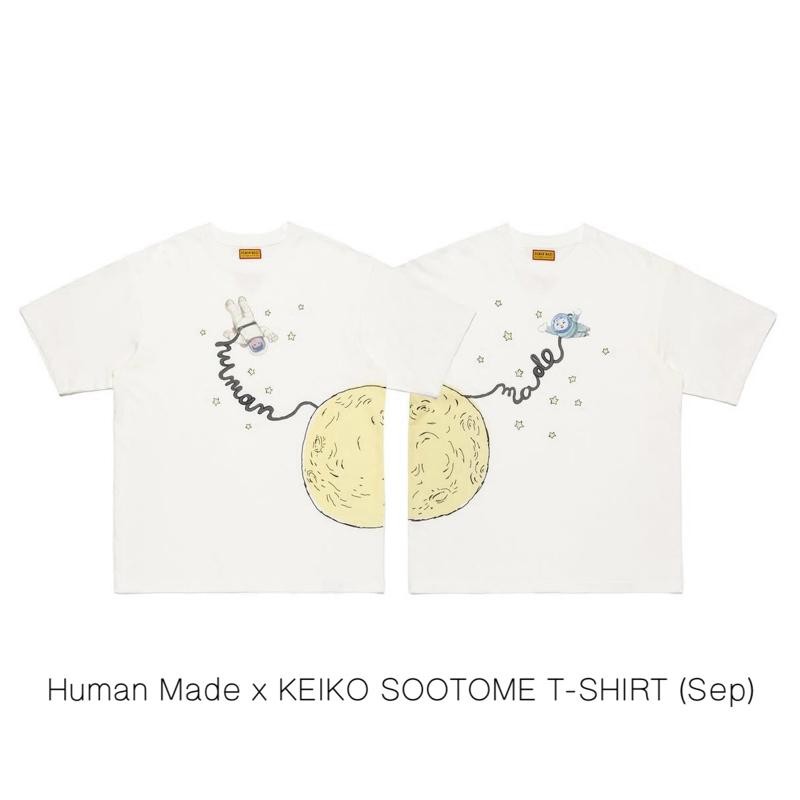 เสื้อยืด Human Made x KEIKO SOOTOME T-SHIRT (Sep) (XX30TE018)  จากญี่ปุ่น