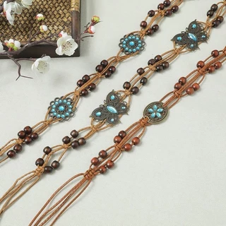 สายคล้องเอว Waist Chain ออกแบบ สไตล์เรโทร เอวอุปกรณ์เสริมตกแต่ง เครื่องประดับแฟชั่นผู้หญิง Y2K