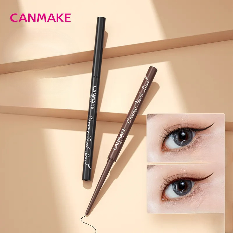 Canmake Eyeliner Rubber Pen Extremely Thin Eyeliner Pen Smooth Without Smudge Eyeliner Gel Pen Non D