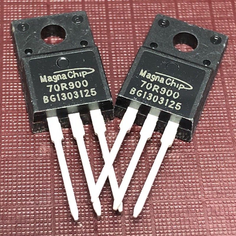 ((1 ชิ้น) ชิ้นส่วนอิเล็กทรอนิกส์ 70R900 MMF70R900P พร้อมสต็อก MOS Field Effect Tube TO-220F 700V 5A