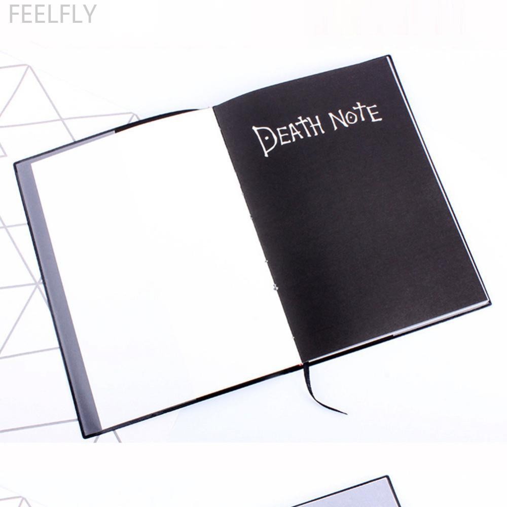 FEELFLY ใหม่สะสม Death Note โน้ตบุ๊คโรงเรียนขนาดใหญ่อะนิเมะธีมการเขียน Journal G3S1