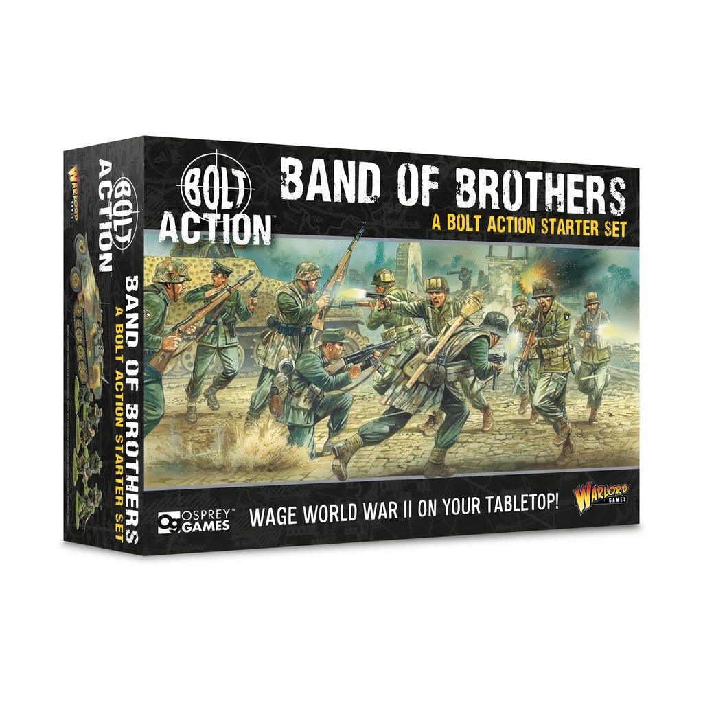(WARLORD GAMES) Bolt Action Starter Set - Band of Brothers (Third Edition) โมเดลทหารเกมจำลองการรบ
