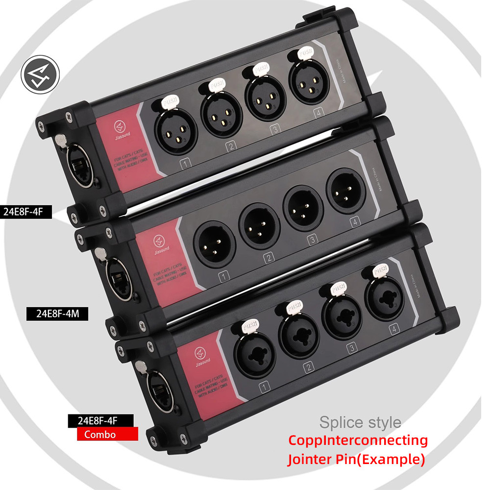 Jiasound 4 Channel 3 Pin Multi Network XLR Cable รูปที่ 3