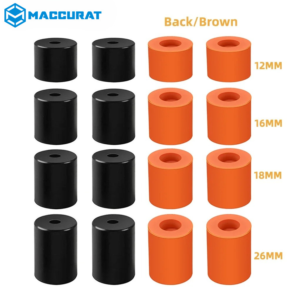 3d เครื่องพิมพ์ซิลิโคนอุณหภูมิสูง Solid Spacer ร้อน Bed Leveling คอลัมน์ 3 ชิ้นยาว + 1 ชิ้นสั้นสําหรับ CR-10/ CR10S Ender-3 Pro