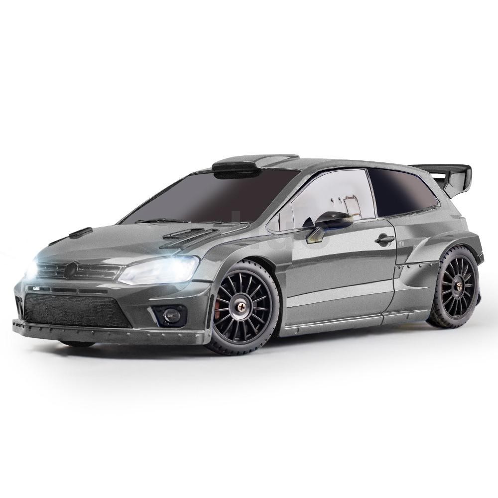 LDRC 2801 PRO RTR 1/28 2.4G 4WD RC รถ Gyro Drift สําหรับ POLO R ไฟ LED On-Road Full Proportional Rac