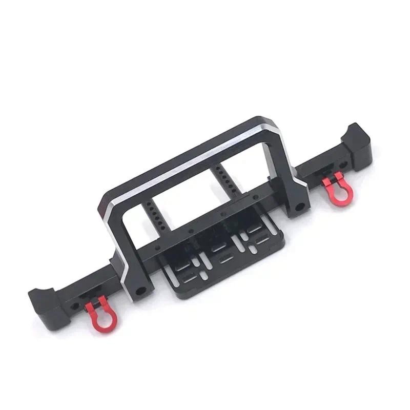 MN รุ่น 1/10 MN999 Wrangler TRX4 SCX10 90046 90047 RC รถโลหะการปรับเปลี่ยนชิ้นส่วนอัพเกรดกันชนหน้าสา