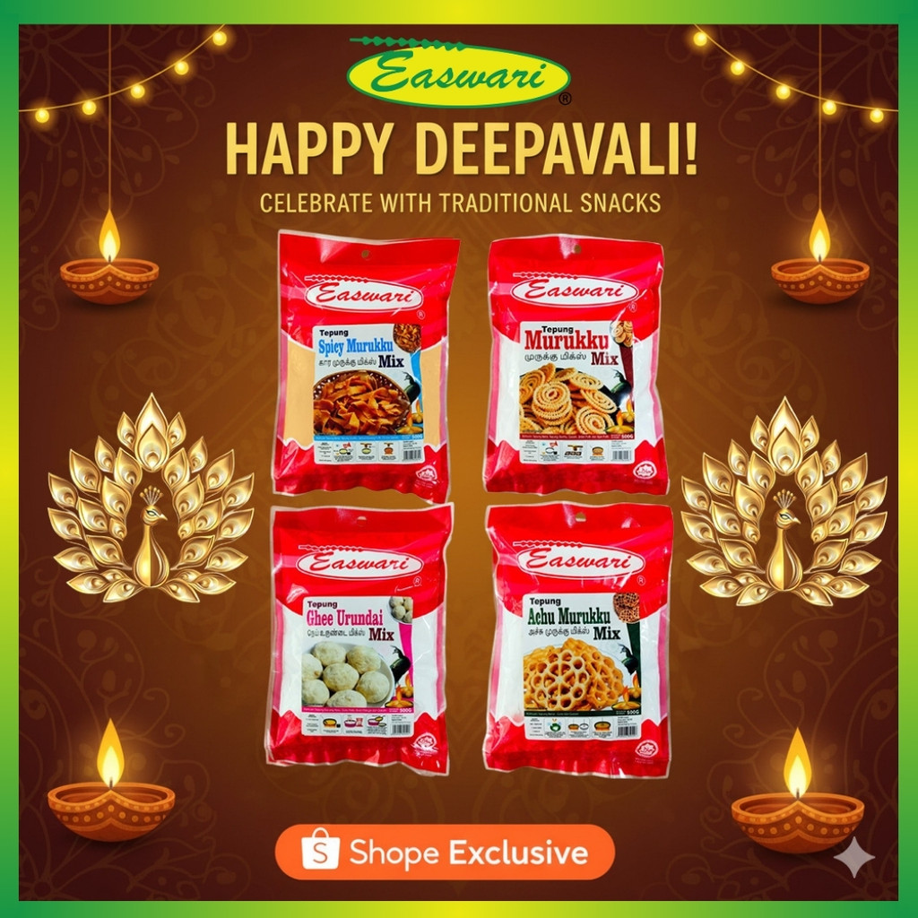 Deepavali Palakaaram – Authentic Indian Festival Flour Snacks | Tepung Kuih Raya India | தீபாவளி பலக