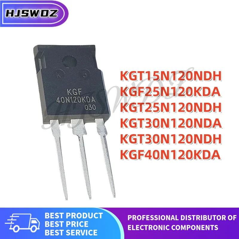 1-5PCS KGF25N120KDA KGF40N120KDA KGT15N120NDH TO-247 Field Effect ทรานซิสเตอร์