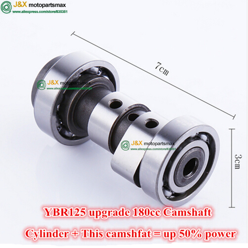 ขายร้อนอุปกรณ์เสริมรถจักรยานยนต์ดัดแปลง Power เหมาะสําหรับ Yamaha Tianjian YBR/YBZ125 มุมกว้าง Camsh