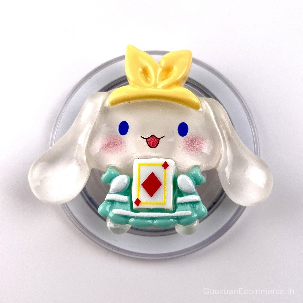 Sanrio ที่วางโทรศัพท์แม่เหล็กสามมิติ Melody magsafe Kuromi KT แมวถุงลมนิรภัยที่วางแบบพับเก็บได้เรซิน 3D ที่วางโทรศัพท์มือถือ - รูปที่ 6