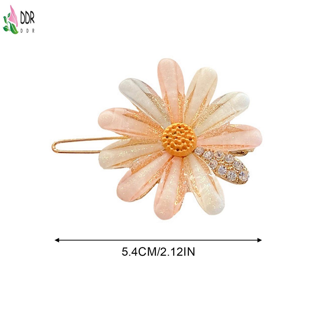 พลอยเทียมคลิปผมทรงหัวใจ ของขวัญวันเกิดสำหรับผู้หญิง - รูปที่ 2