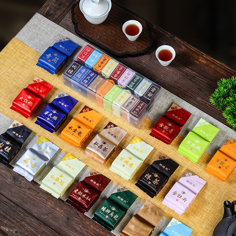 Wuyi Rock Tea ชาใหม่ Dahongpao อบเชย Narcissus Oolong Tea ของขวัญกล่อง Wuyi Rock Tea ชาใหม่ Dahong อ