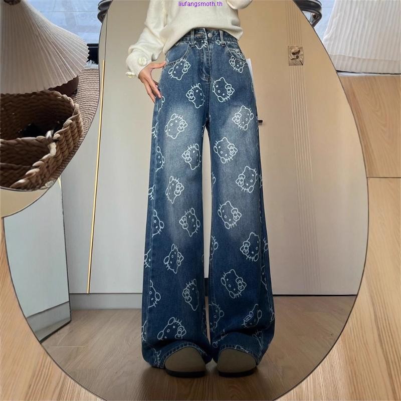 Kitty Jeans กางเกงยีนส์เอวสูงรุ่น 61339 TAG FSY 🇰🇷